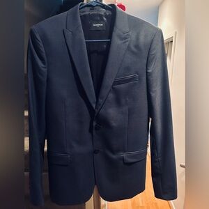 The Kooples BLUE WOOL SUIT JACKET 
 NWOT. Excellent. Italian size 48